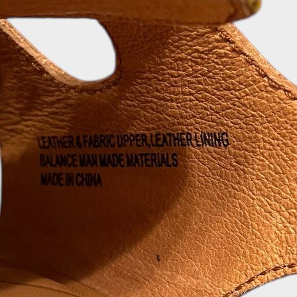 NWT BORN Brewster Platform Wedge Sandal Tapestry Leather Jute Heel Size 10 M - Picture 9 of 10